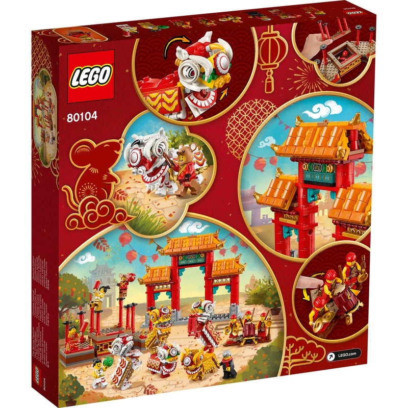 LEGO Chinese New Year Lion Dance 80104 - Main Image